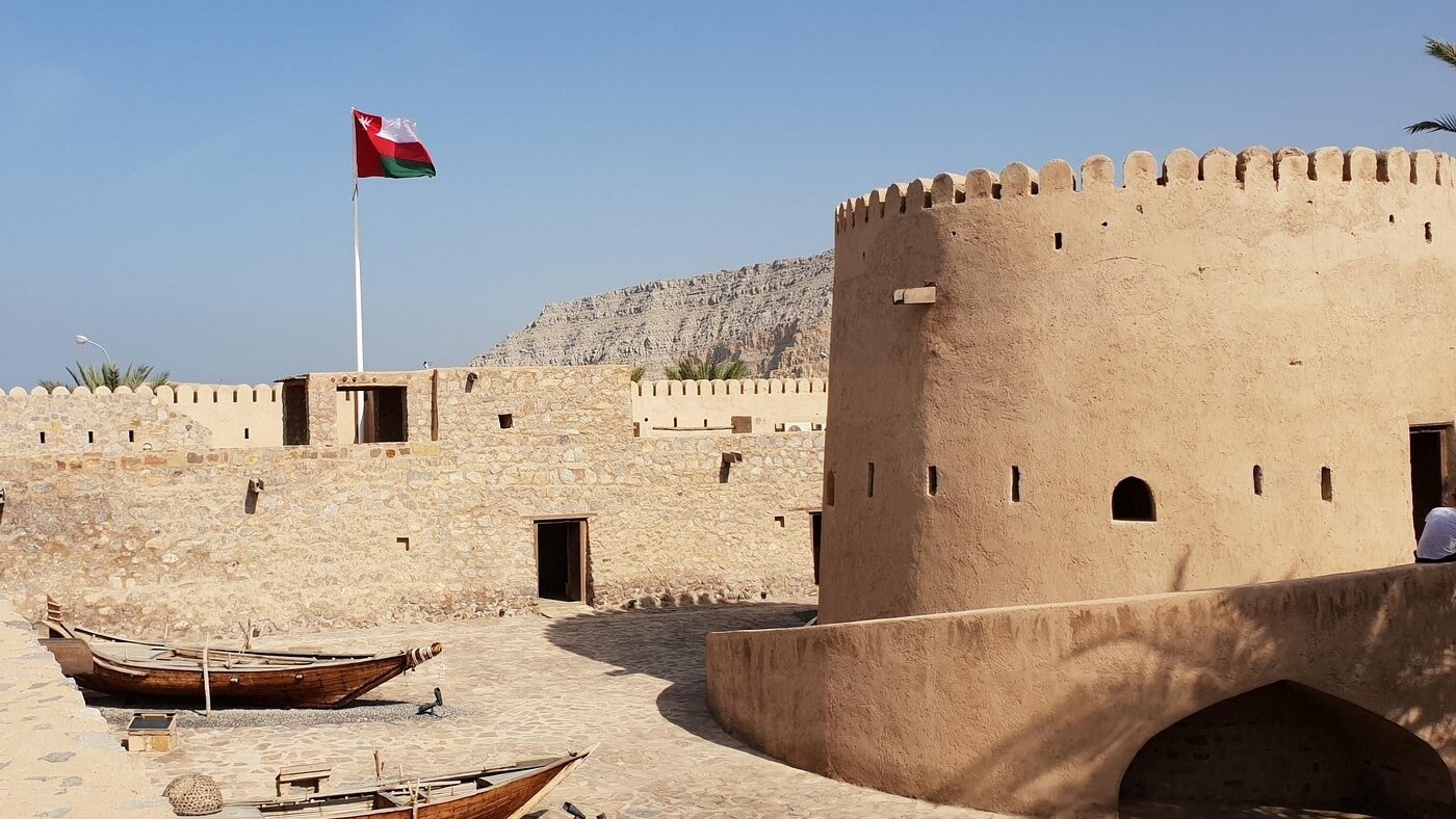 Khasab fort/castle a historical landmark