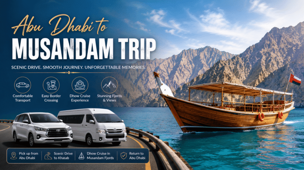 Abu dhabi to Musandam trip
