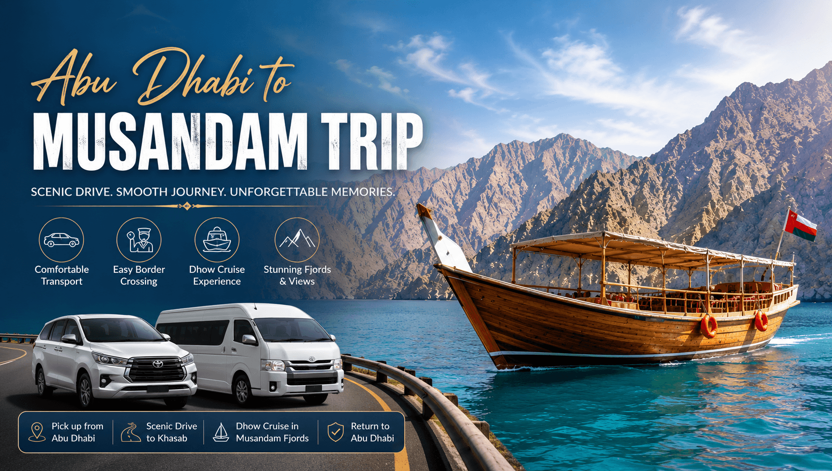 Abu dhabi to Musandam trip