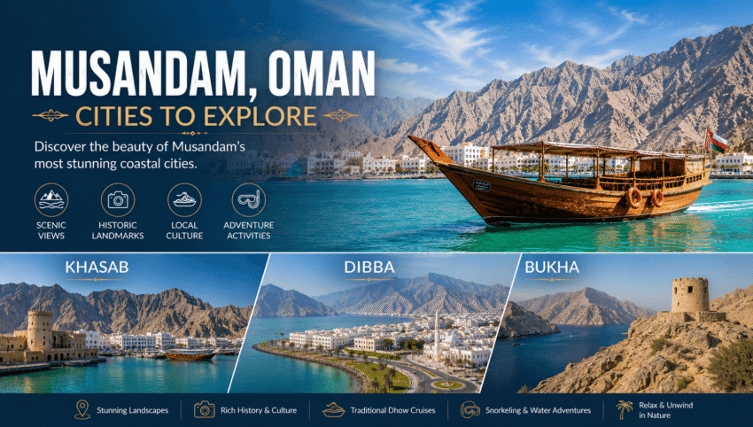 Musandam Oman Cities to Explore, Khasab, Bukha and Dibba