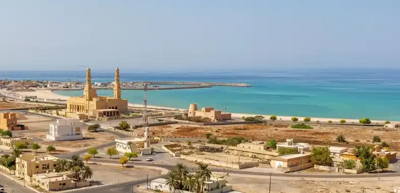 Bukha city in Musandam Oman