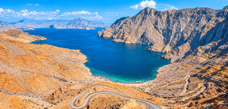 Khor Najd View Point in Khasab Musandam